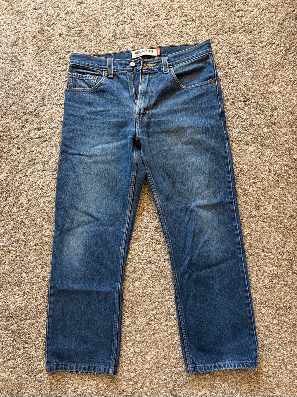 Levi 505 Regular Fit Jeans 33x30